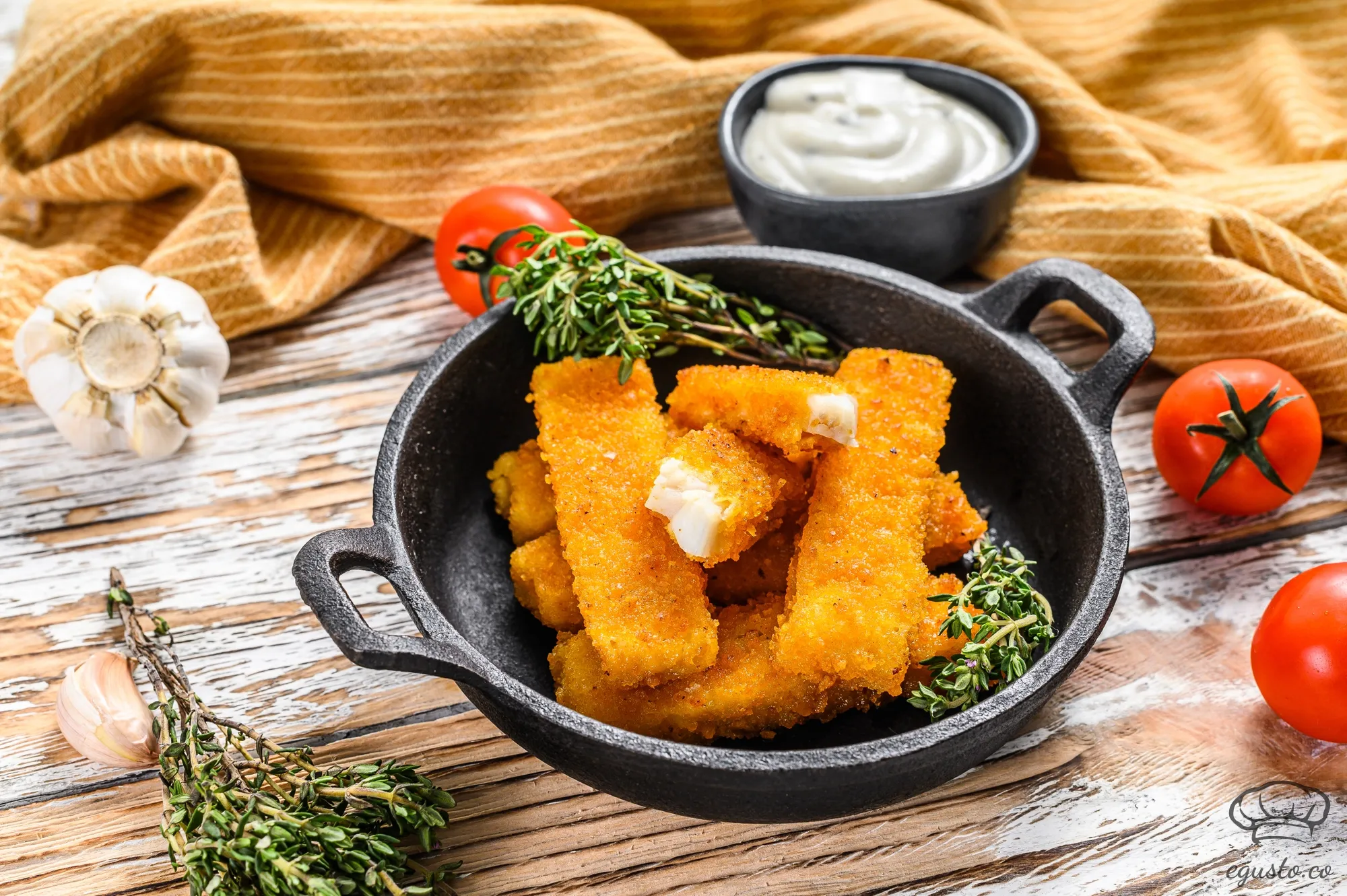 Crispy Baked Fish Fingers