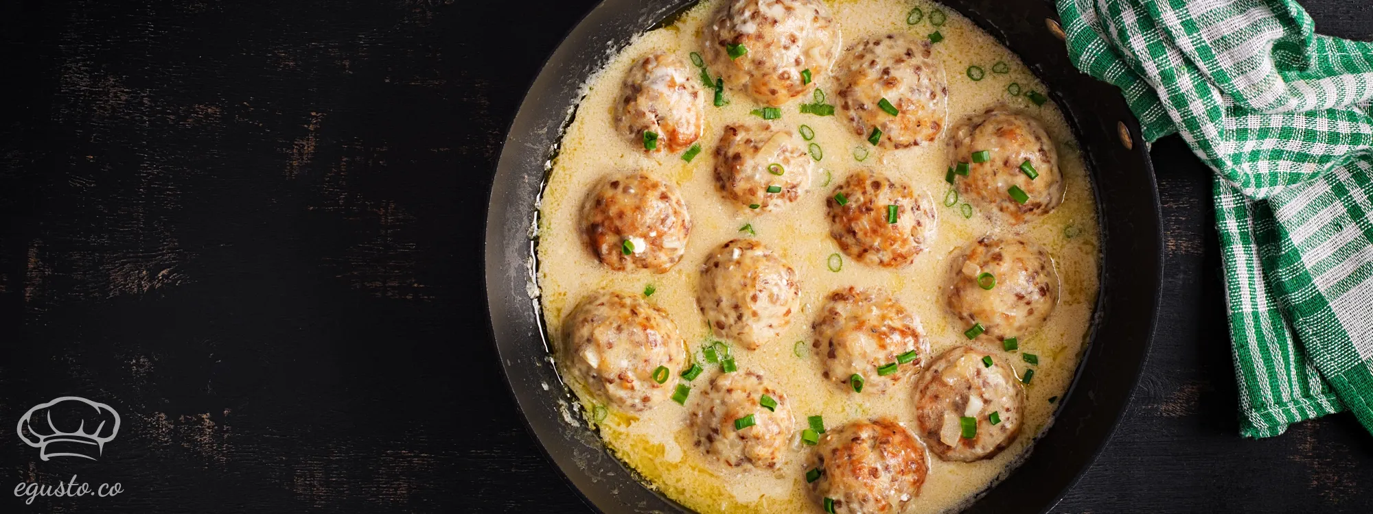 Meatballs With Creamy Sauce