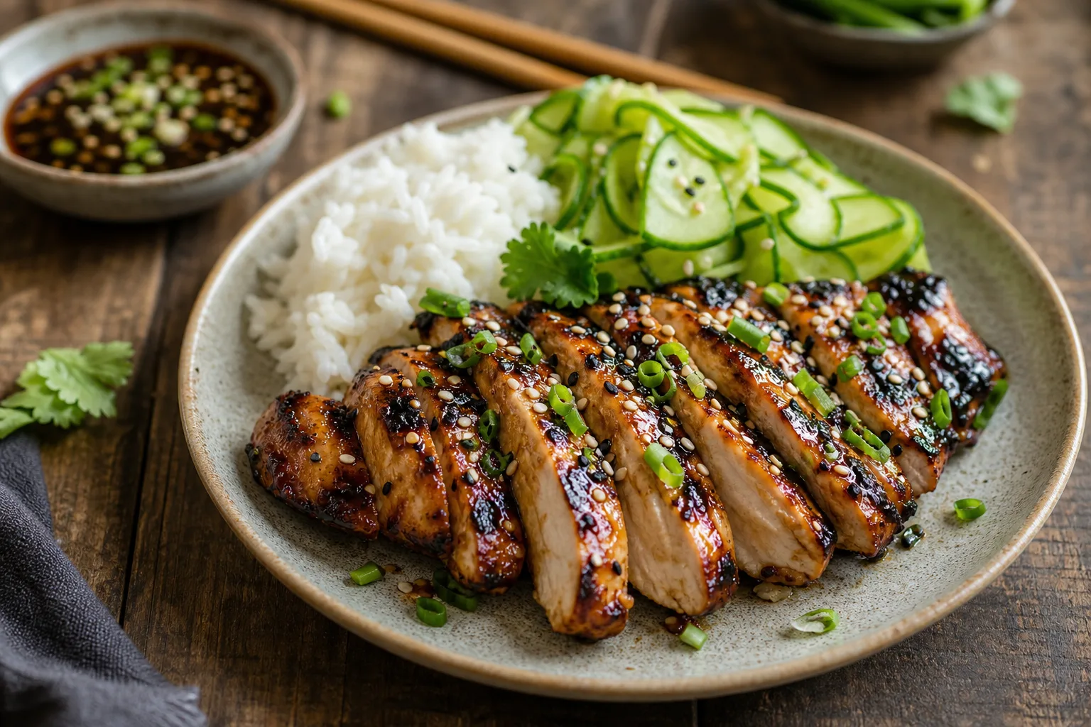 Exquisite Asian Grilled Chicken